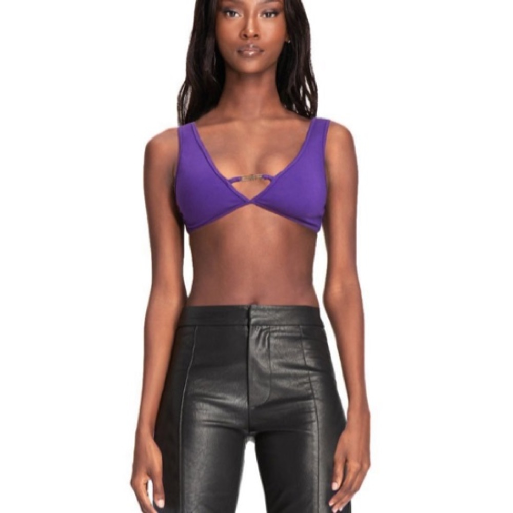 I.AM.GIA Lucid Top in Purple NWT